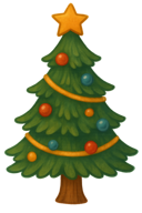 Whimsical Christmas tree